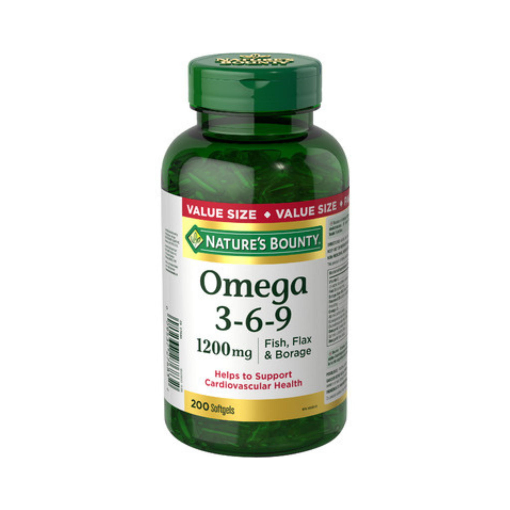 Natures Bounty Omega 3-6-9 1200Mg 200 softgels