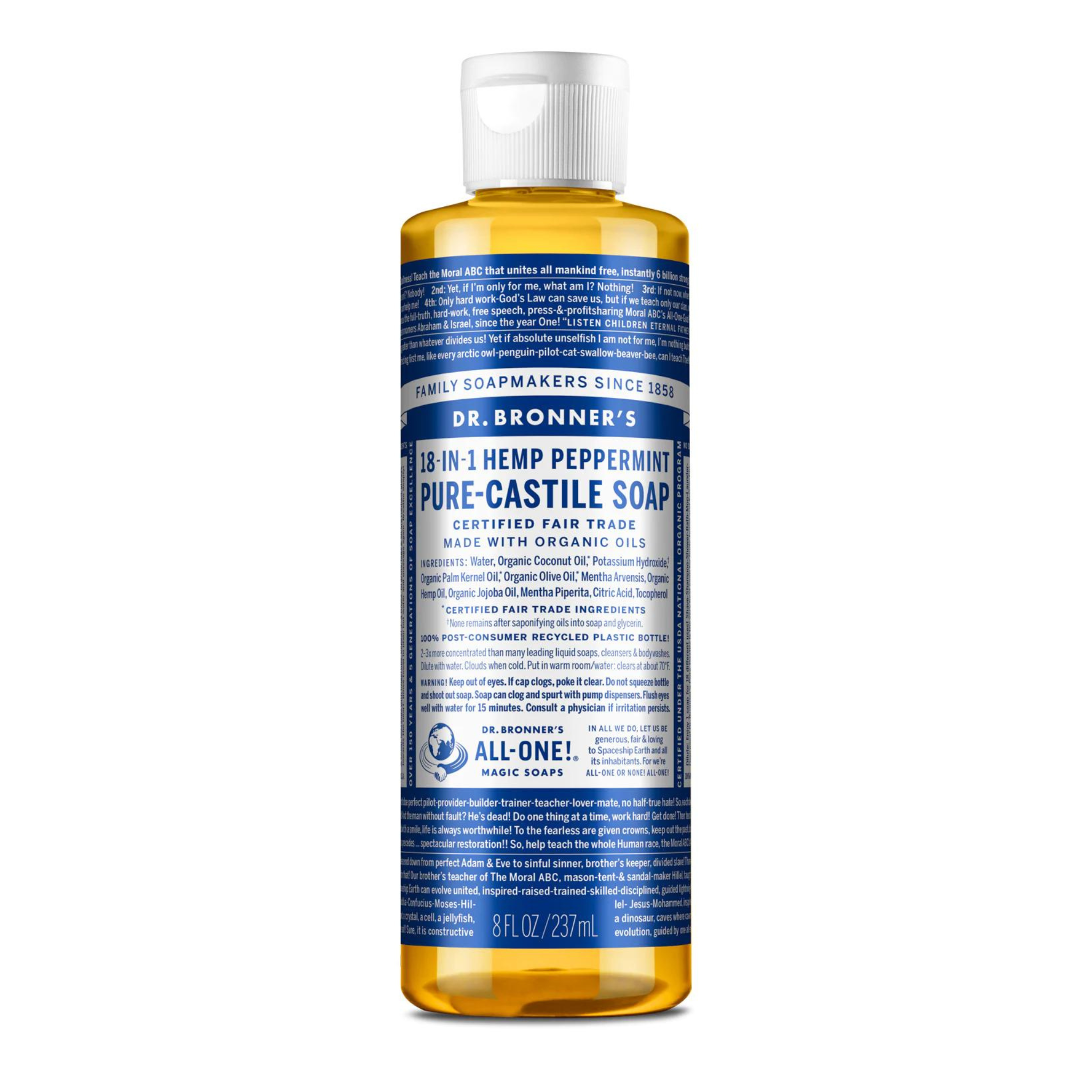 Dr. Bronner's Castile Soap Peppermint