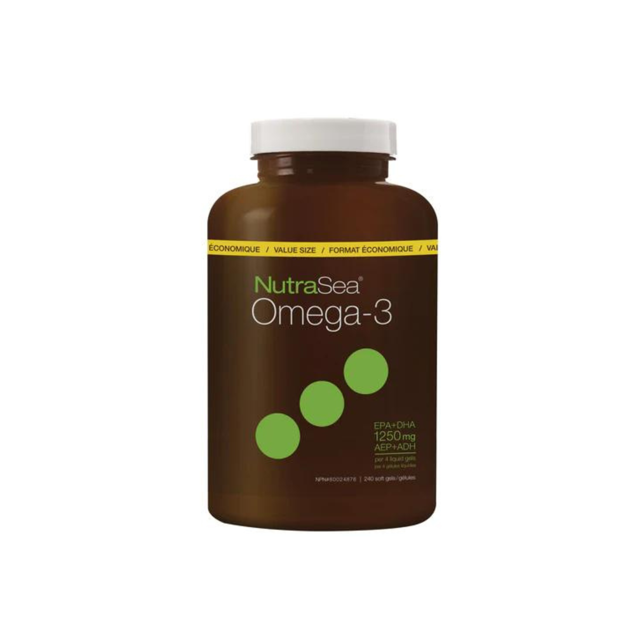 NutraSea Lemon 240 Softgels
