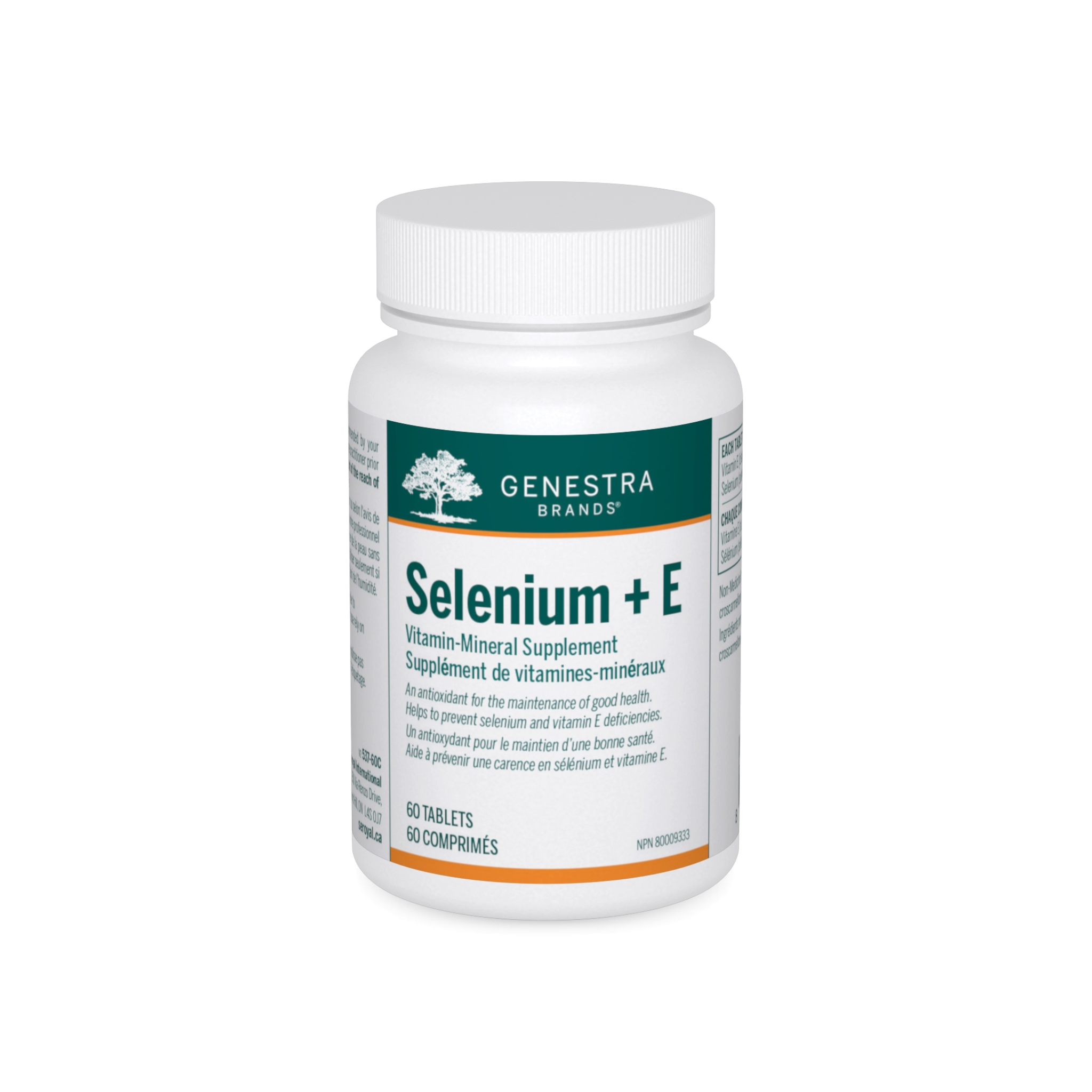 Genestra Selenium + E 60 Tabs