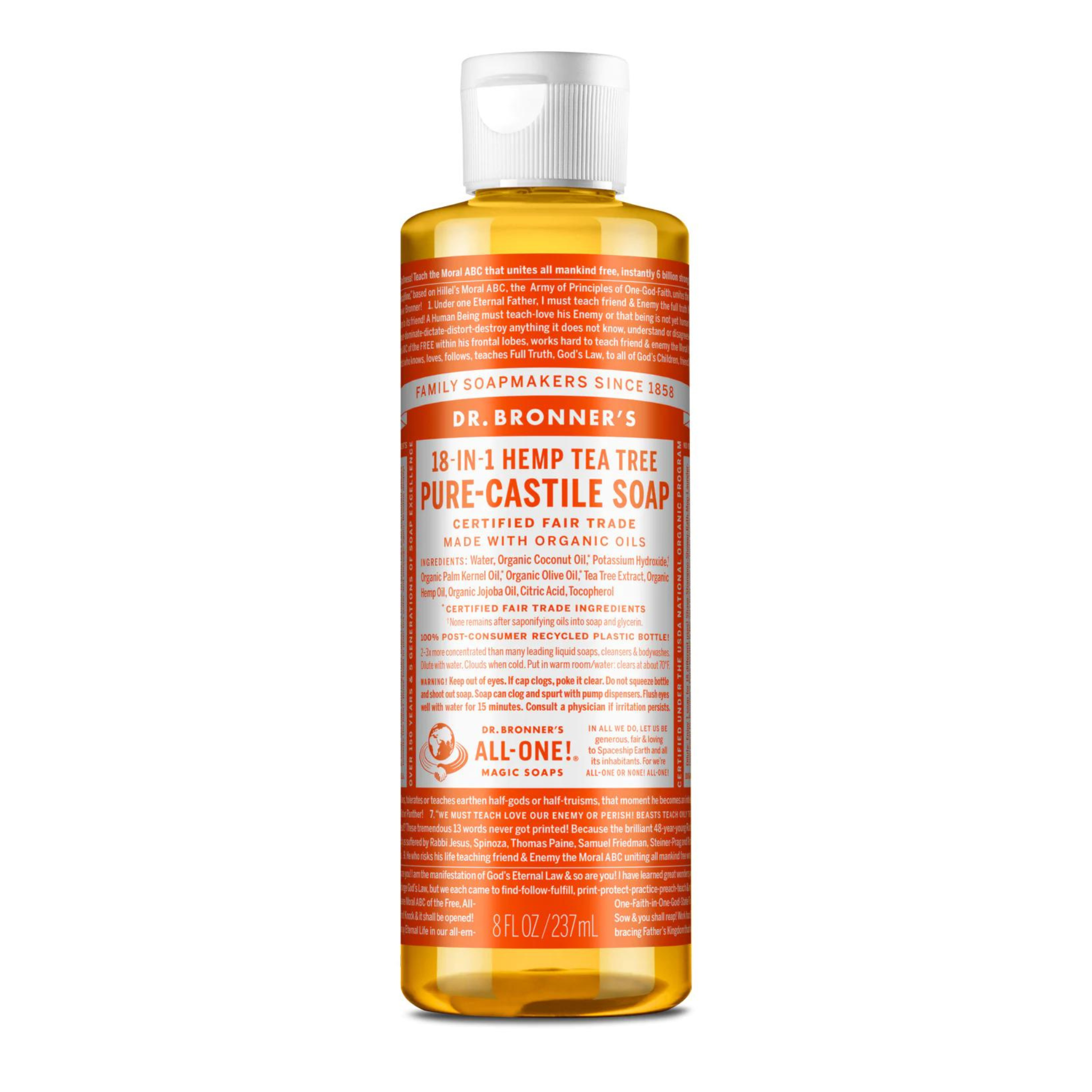 Dr. Bronner's Castile Soap Tea Tree - 473ml
