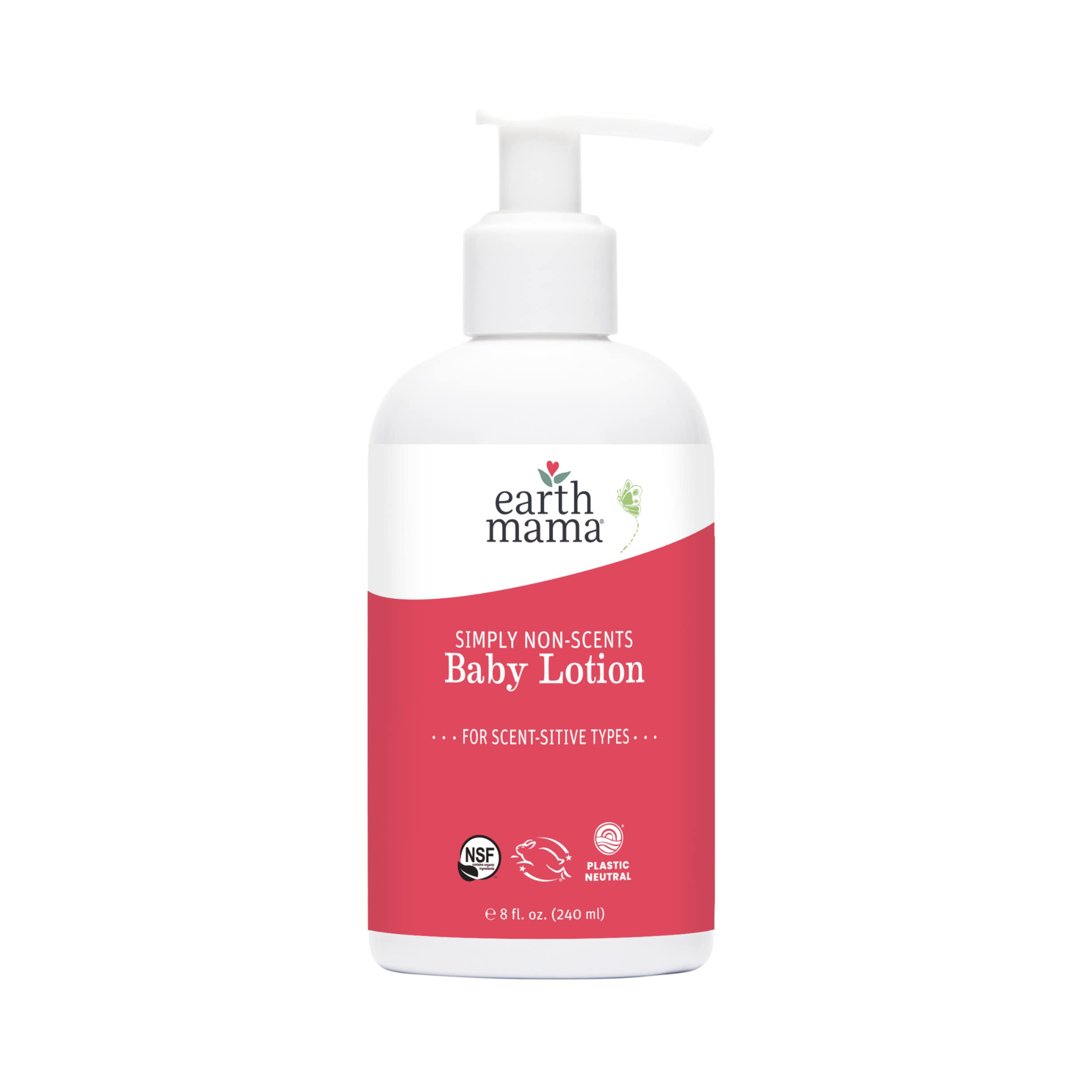 Earth Mama Simply Non-Scents Baby Lotion 240ml