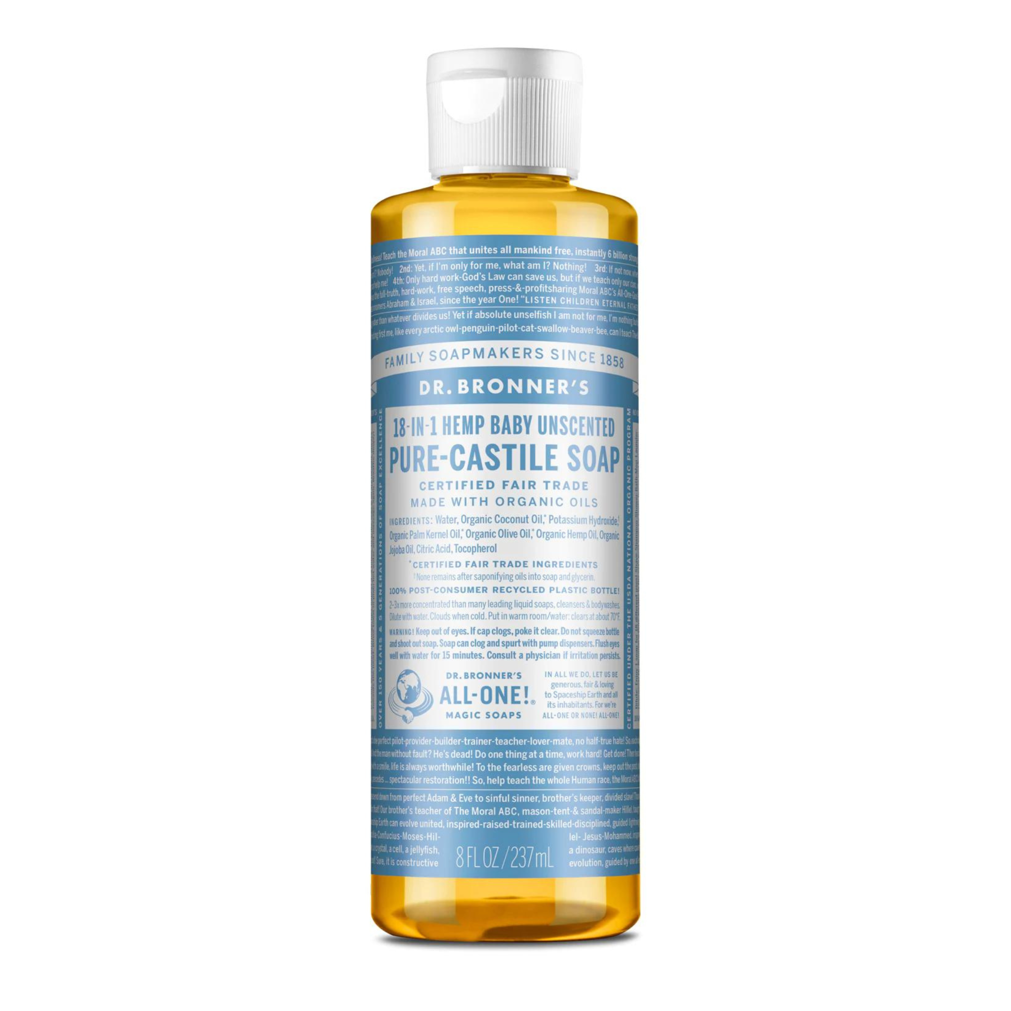 Dr. Bronner's Castile Soap Baby Unscented
