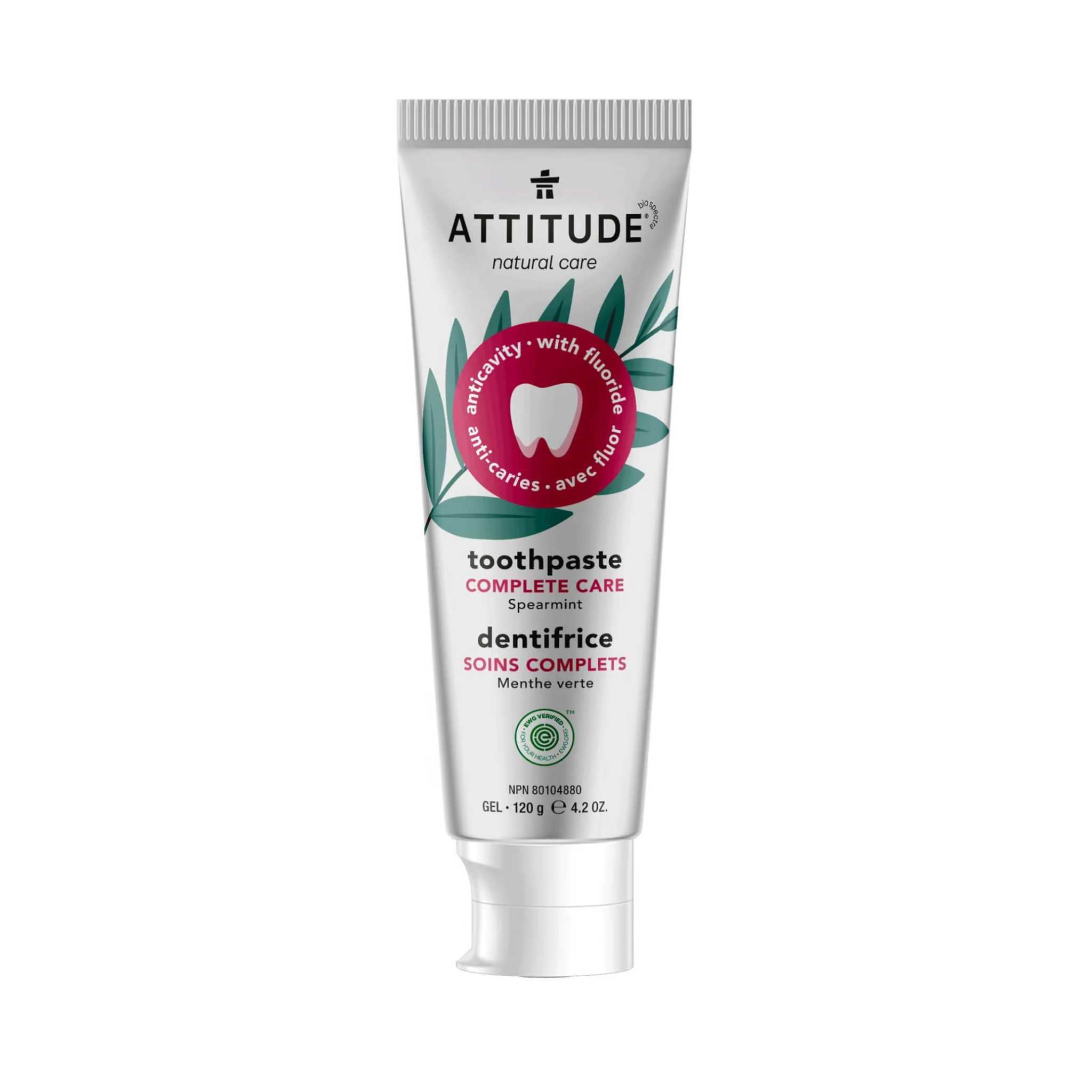 Attitude Toothpaste Fluoride Complete Care
