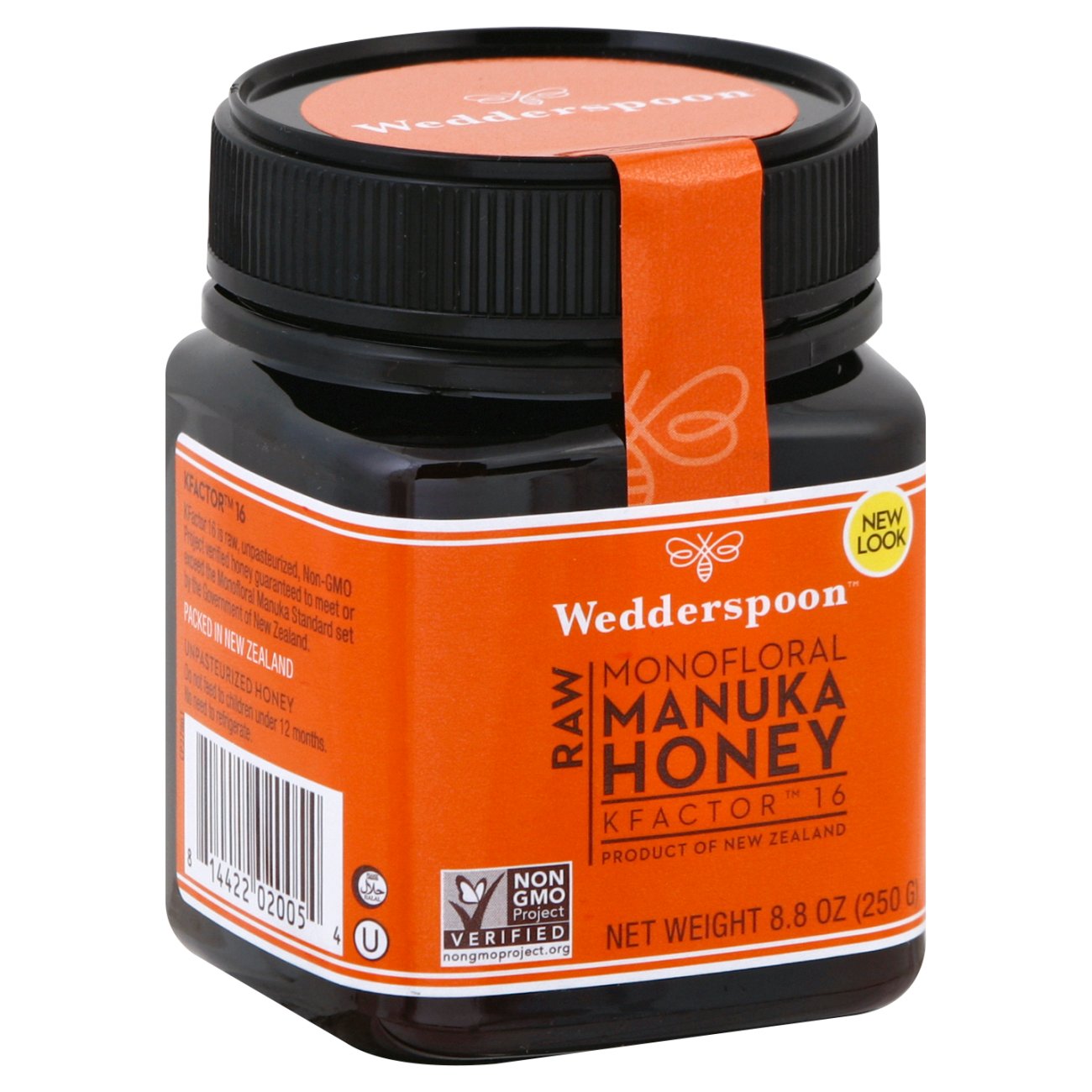 Wedderspoon Raw Manuka Honey Kfactor 16