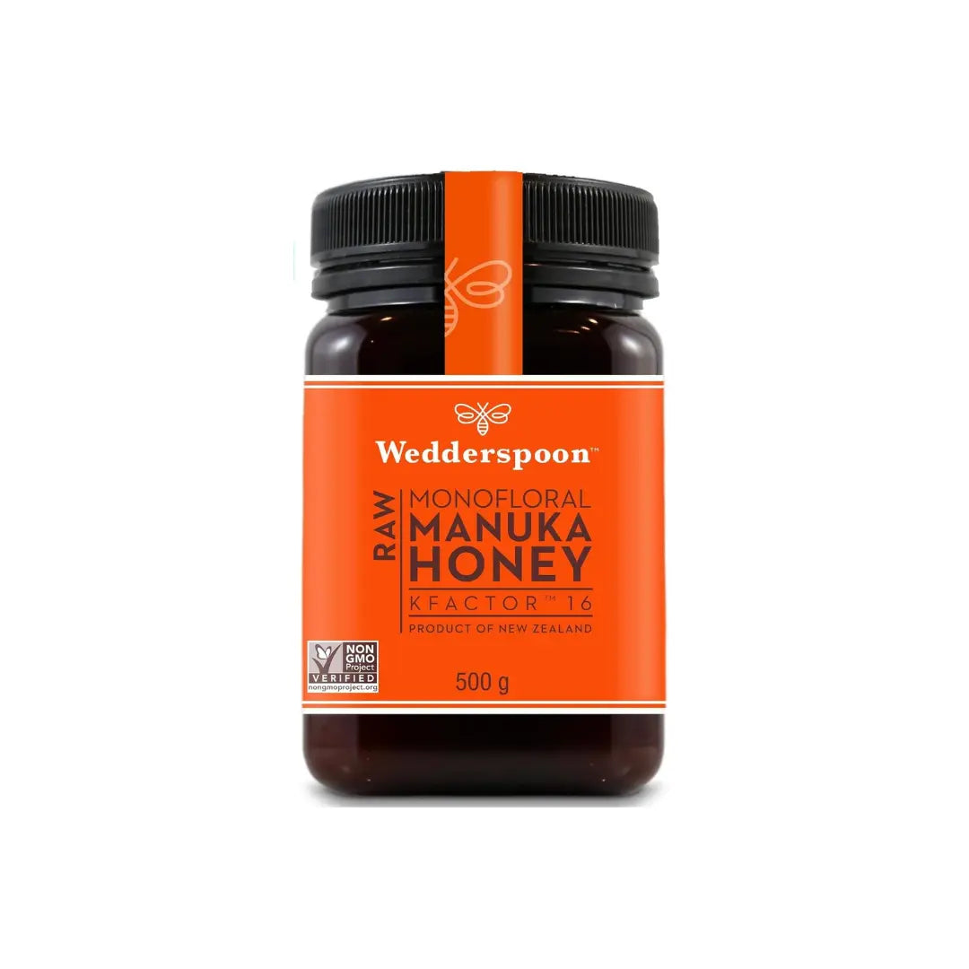 Wedderspoon Raw Manuka Honey Kfactor 16