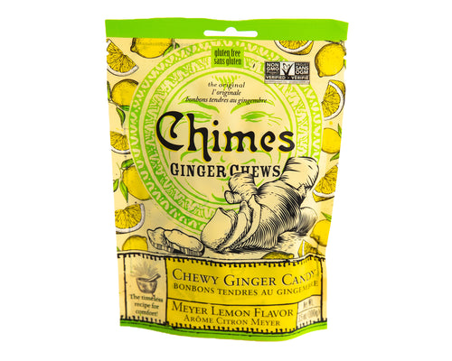 Chimes Ginger Chews Lemon 100g