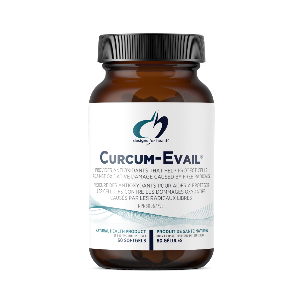 Designs For Health Curcum-Evail 60 Sgs