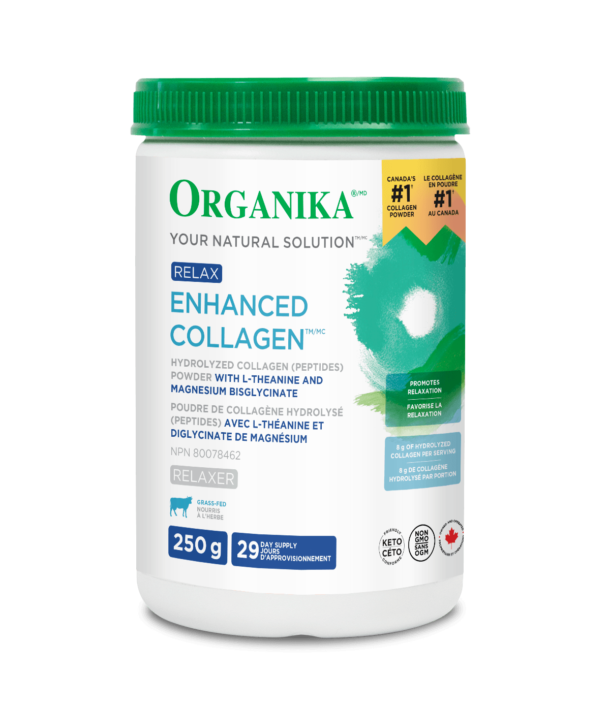 Organika Enhanced Collagen Relax W. Magnesium