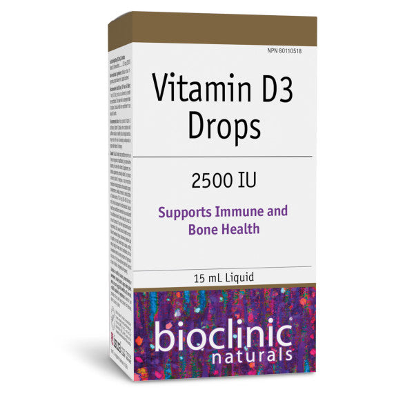 Bioclinic Vitamin D3 2500IU 15ml