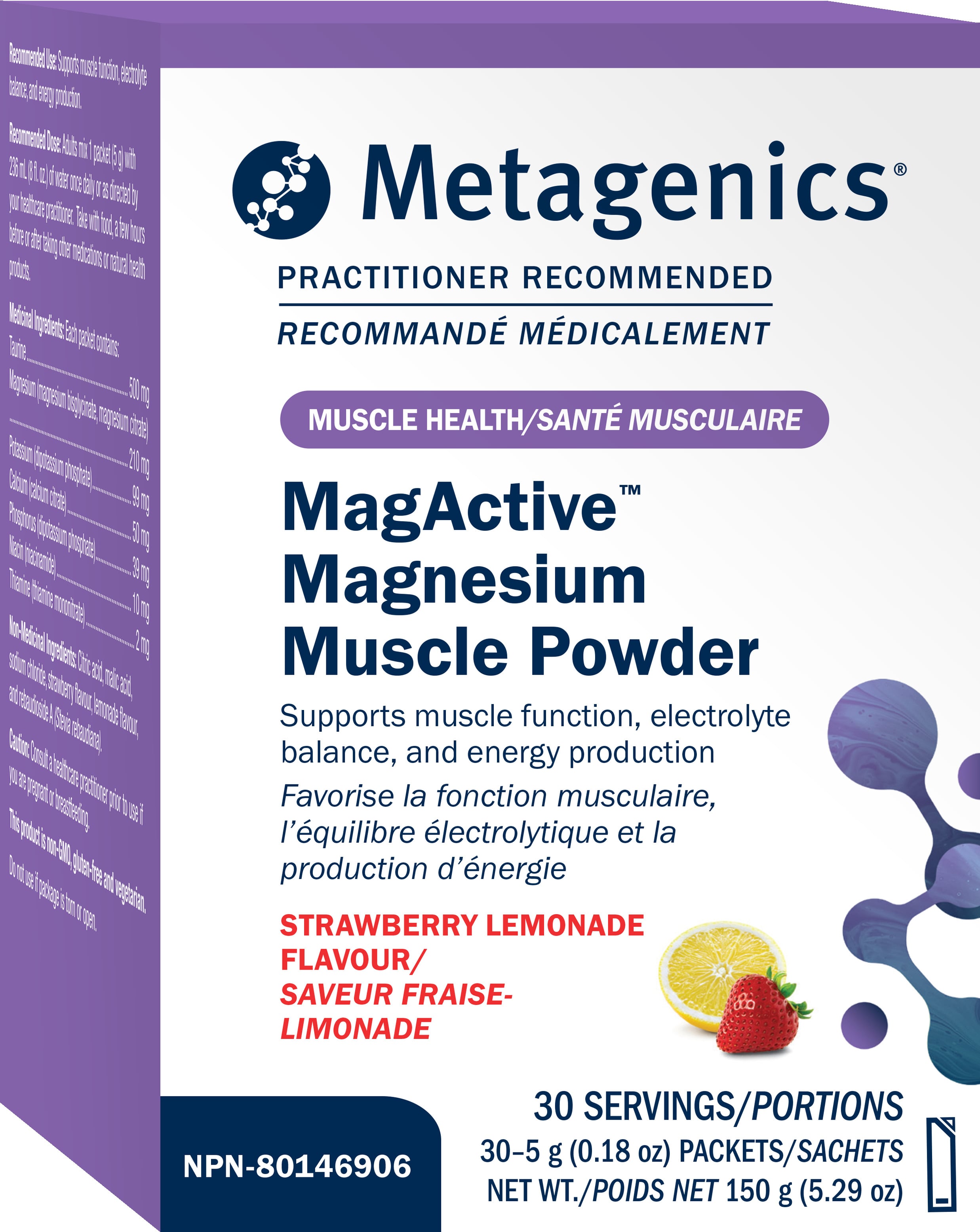 Metagenics MagActive Magnesium Muscle