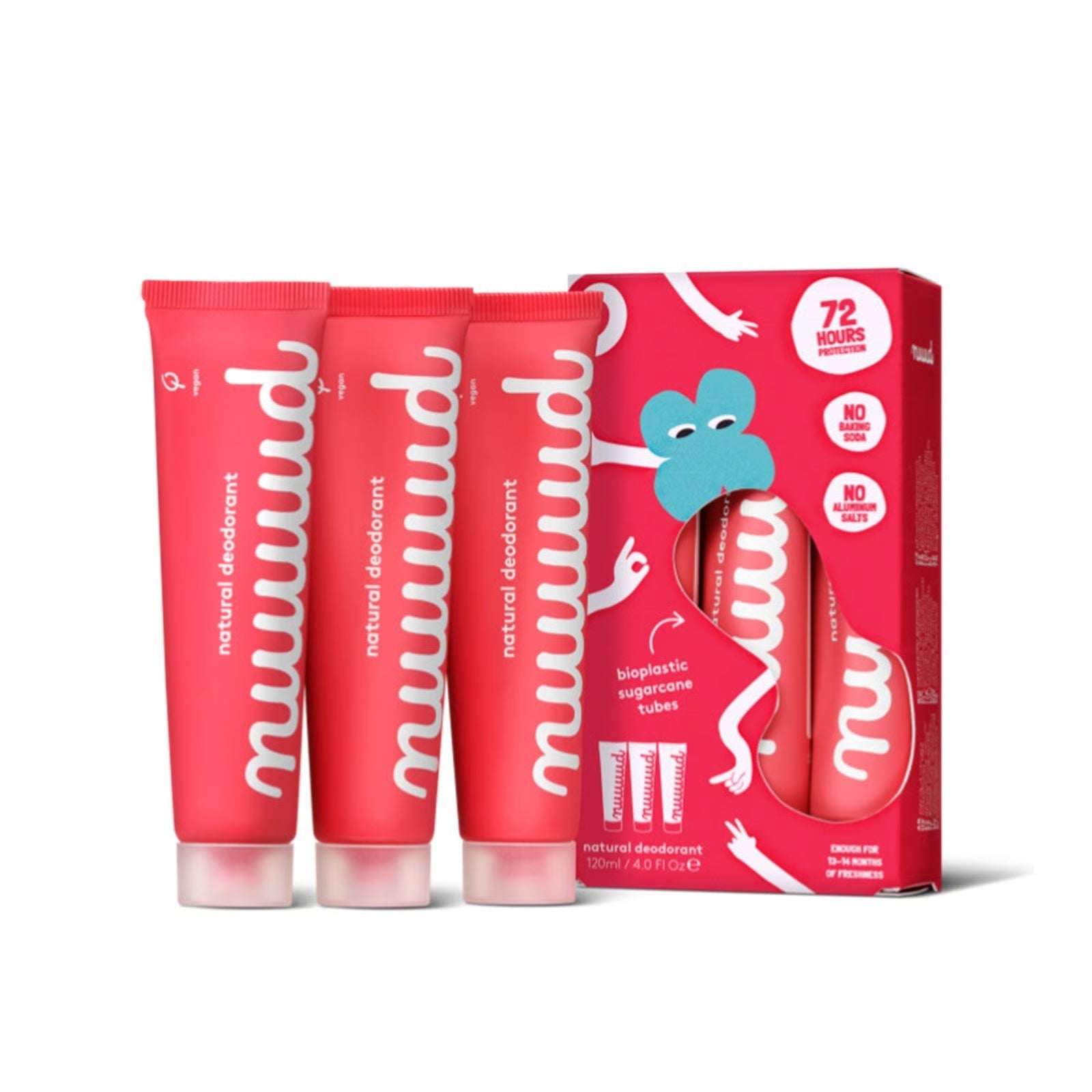 Nuud Microsilver Deodorant Cream