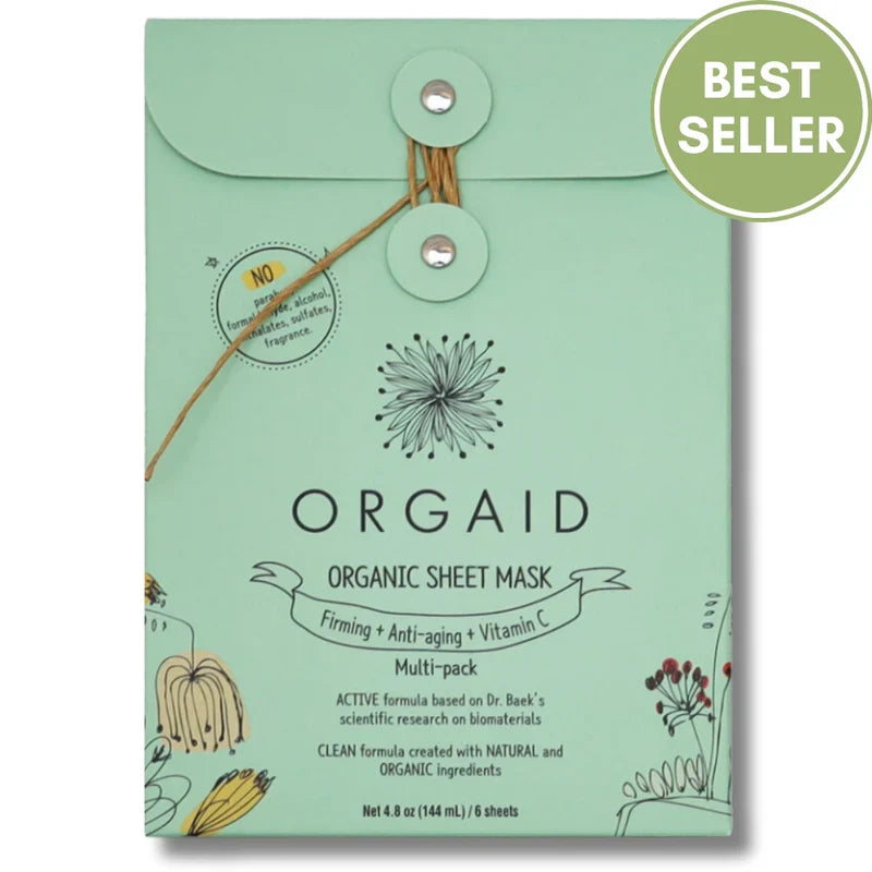 Orgaid Organic Sheet Mask Multi-Pack 6 Pack