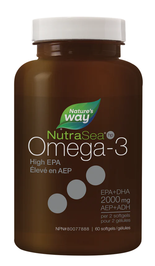 NutraSea hp Omega -3 Extra Strength EPA 60sgs