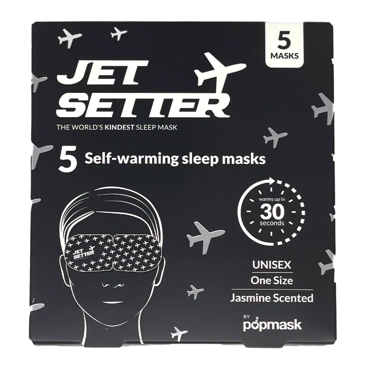 Jet Setter Heated Mask (jasmine scented)