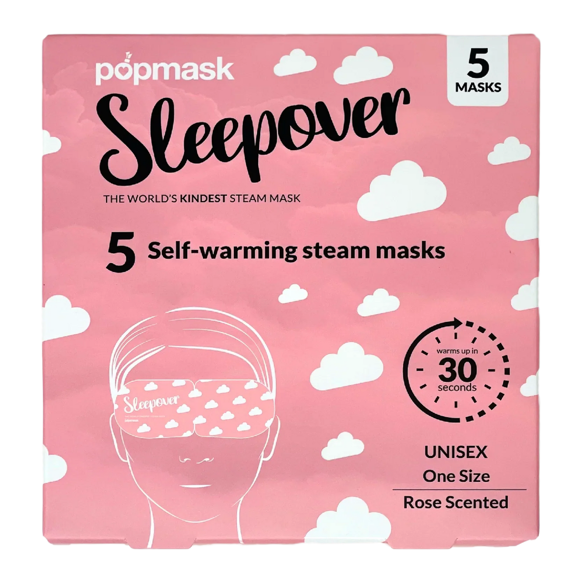 Sleepover Heated Mask (rose scented)