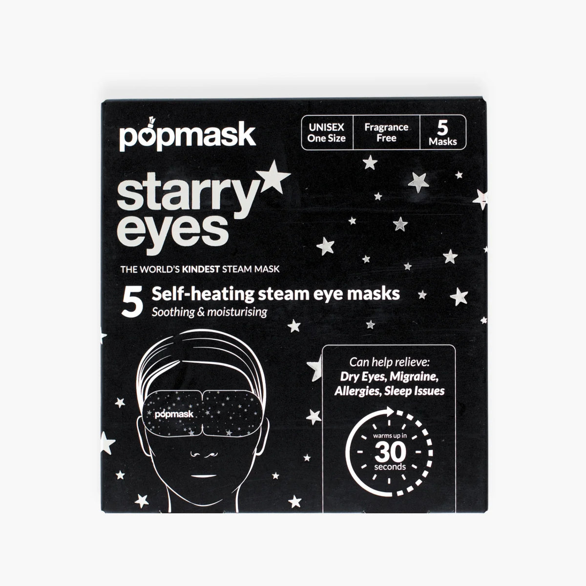 Starry Eyes Heated Mask (unscented)