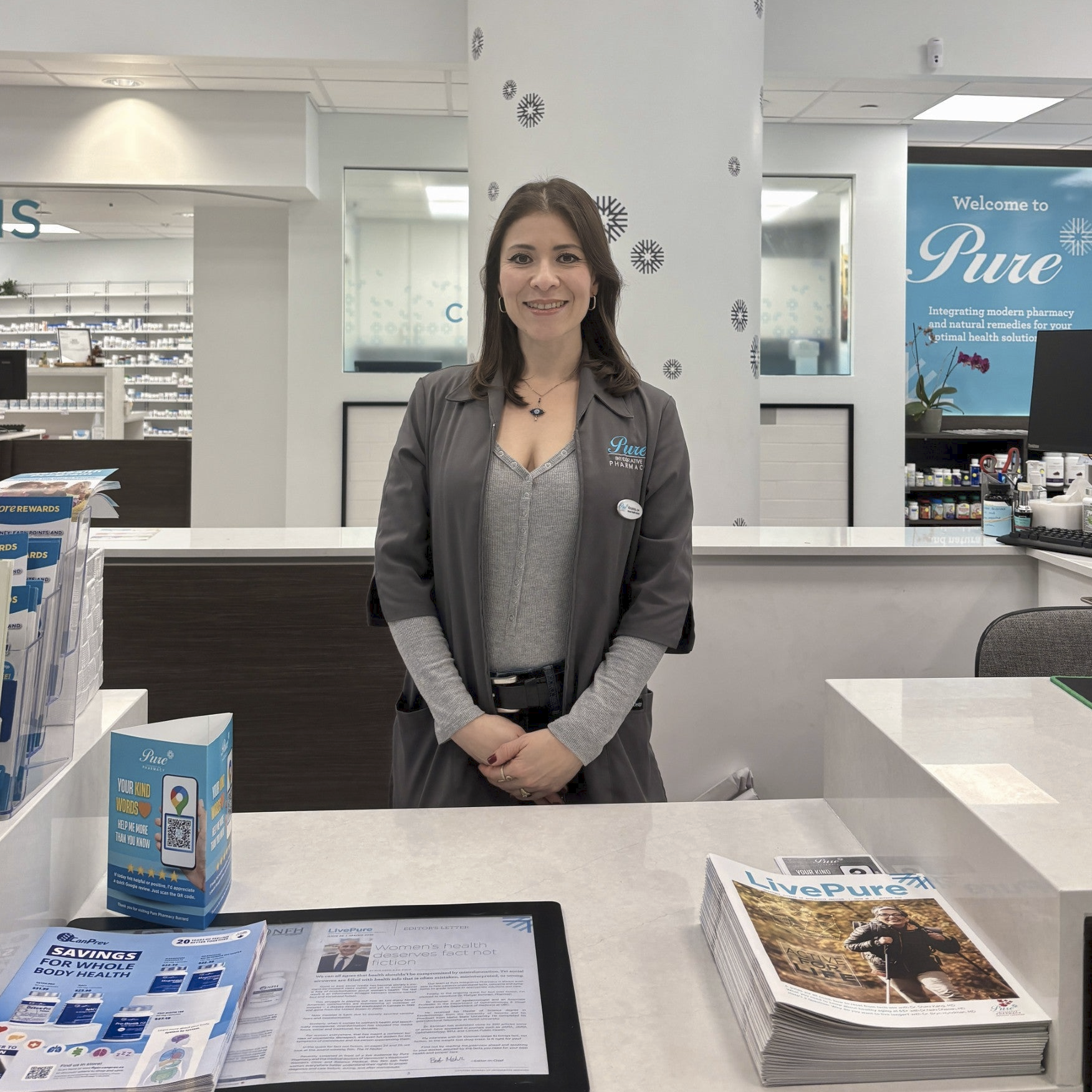 friendly Pure Pharmacy natural health advisor