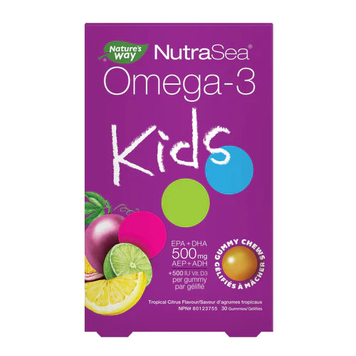 NutraSea Omega 3 Kids Gummy Chews 30ct