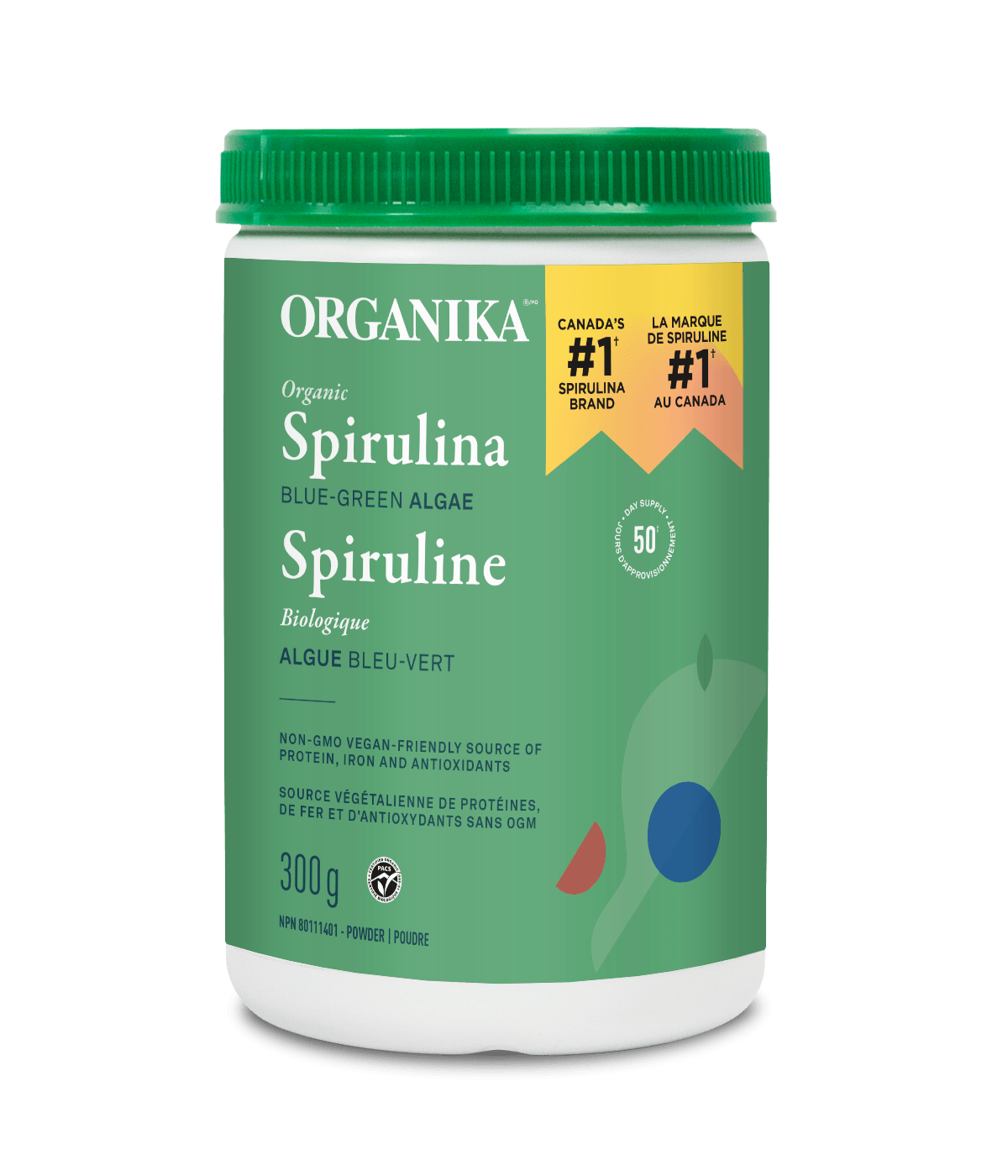 Organika Spirulina Powder Certified Organic
