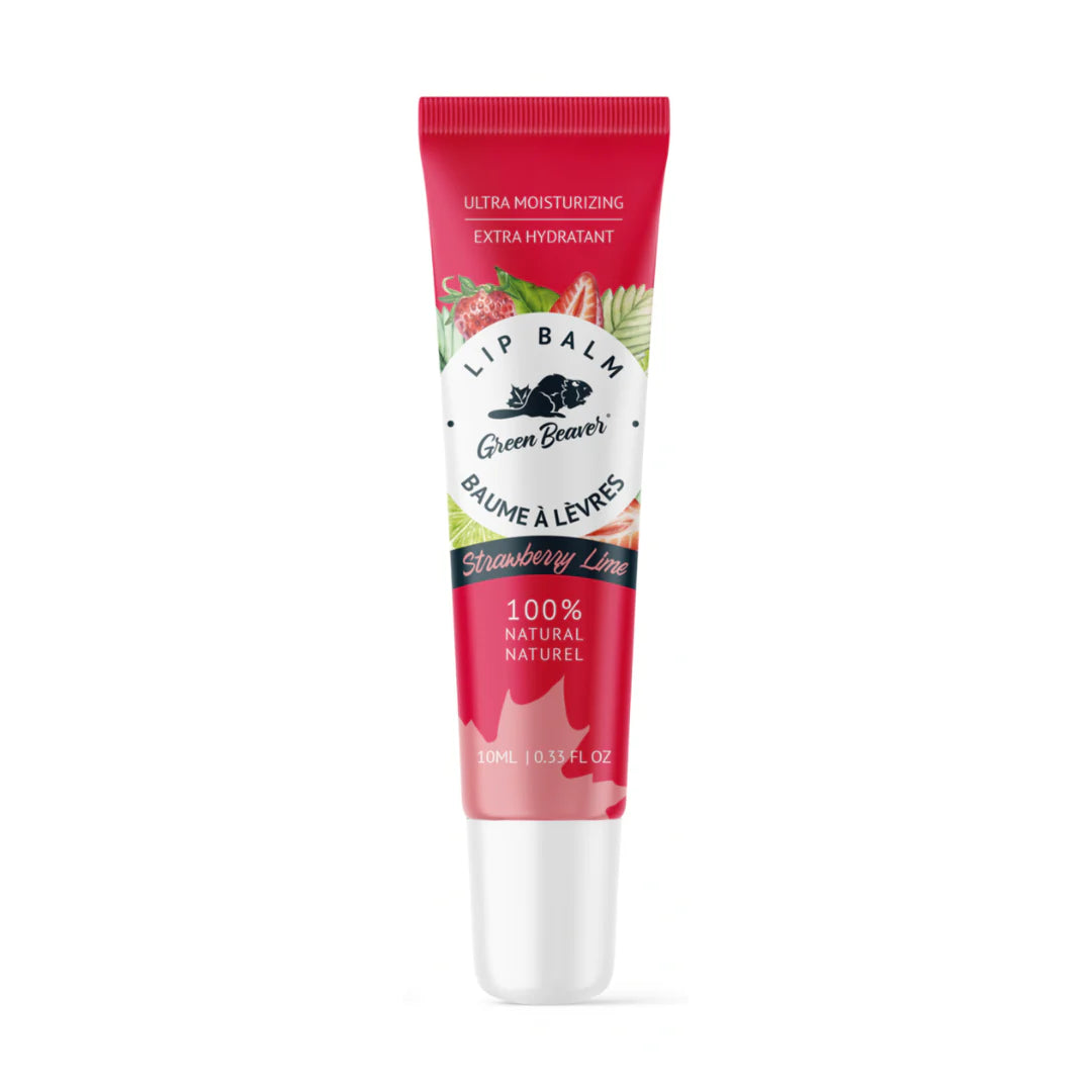 Green Beaver Strawberry Lime Lip Balm 10ml