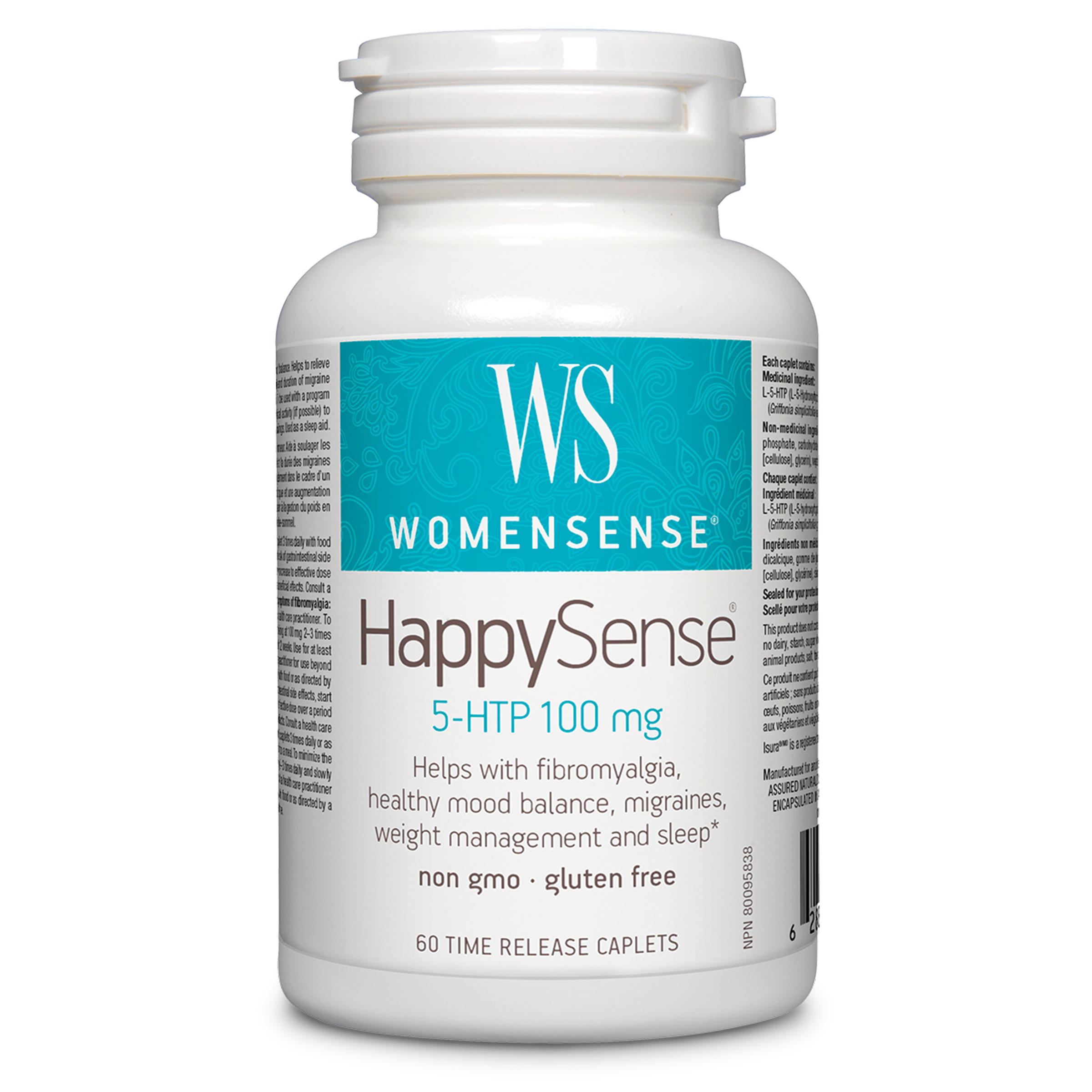 Womensense Happysense 100 Mg 60 Time-Release Caplets