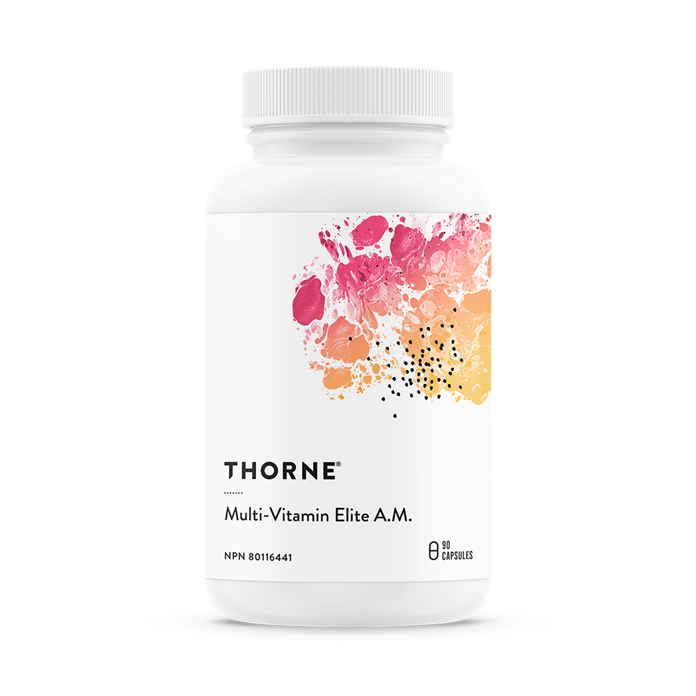 Thorne Multi-Vitamin Elite A.M. 90 Caps