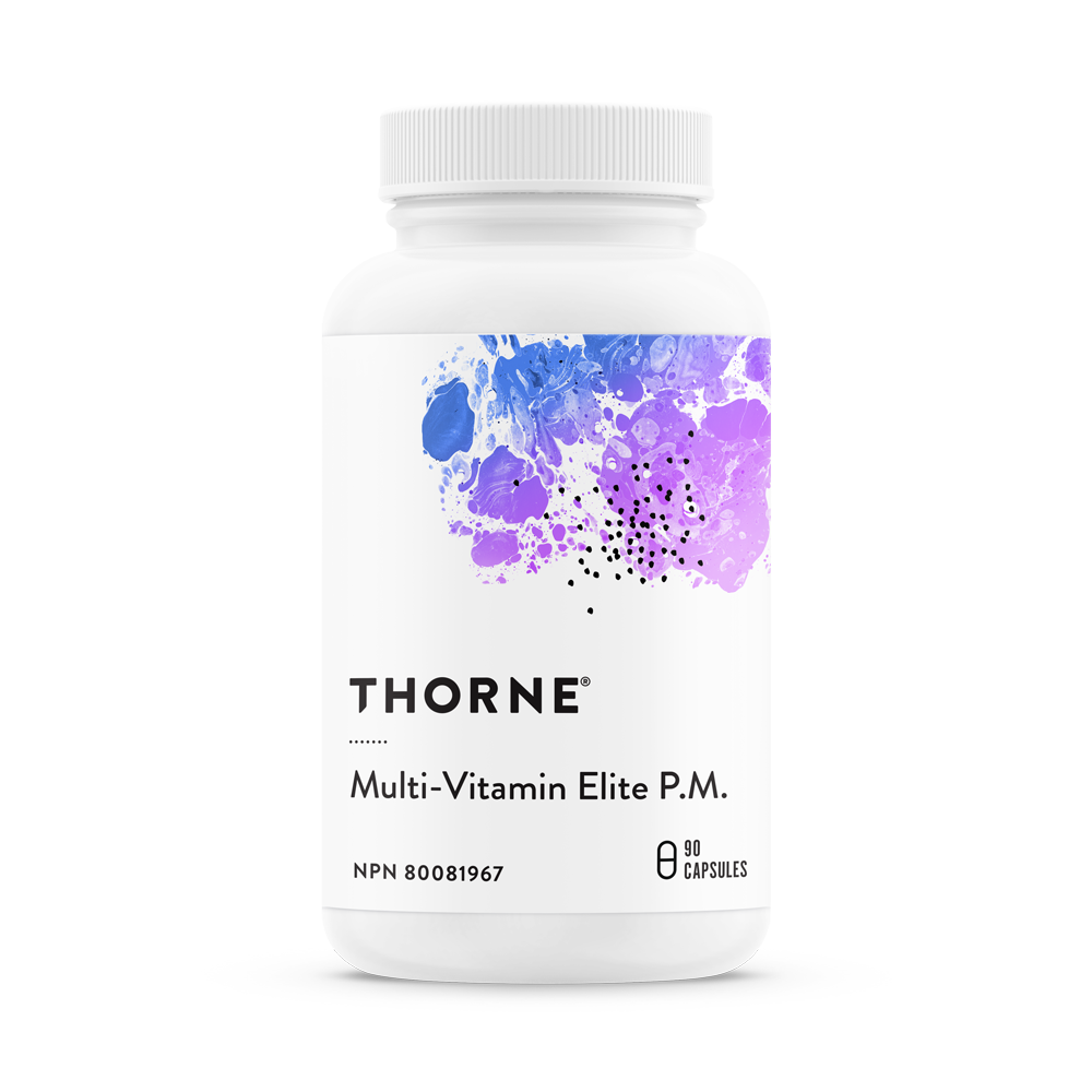 Thorne Multi-Vitamin Elite P.M. 90 Caps