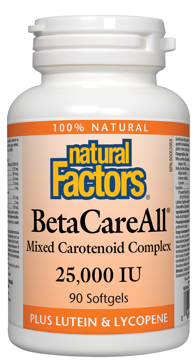 Natural Factors Betacareall 90sgs