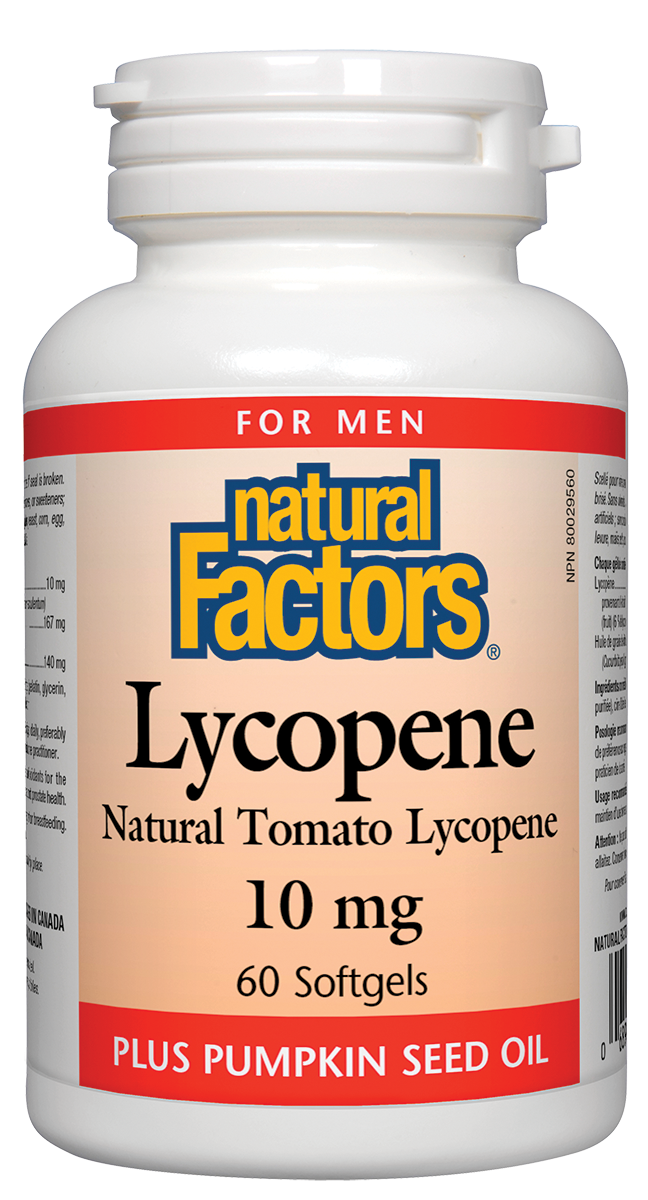 Natural Factors Lycopene 10mg 60sgs
