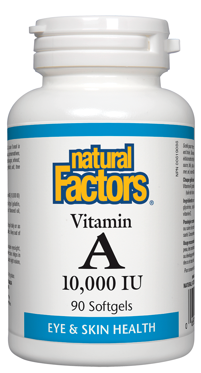Natural Factors Vitamin A 90sgs