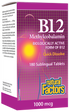 Natural Factors B12 Methylcobalamin 1000mcg 180 Tabs