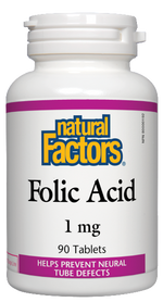 Natural Factors Folic Acid