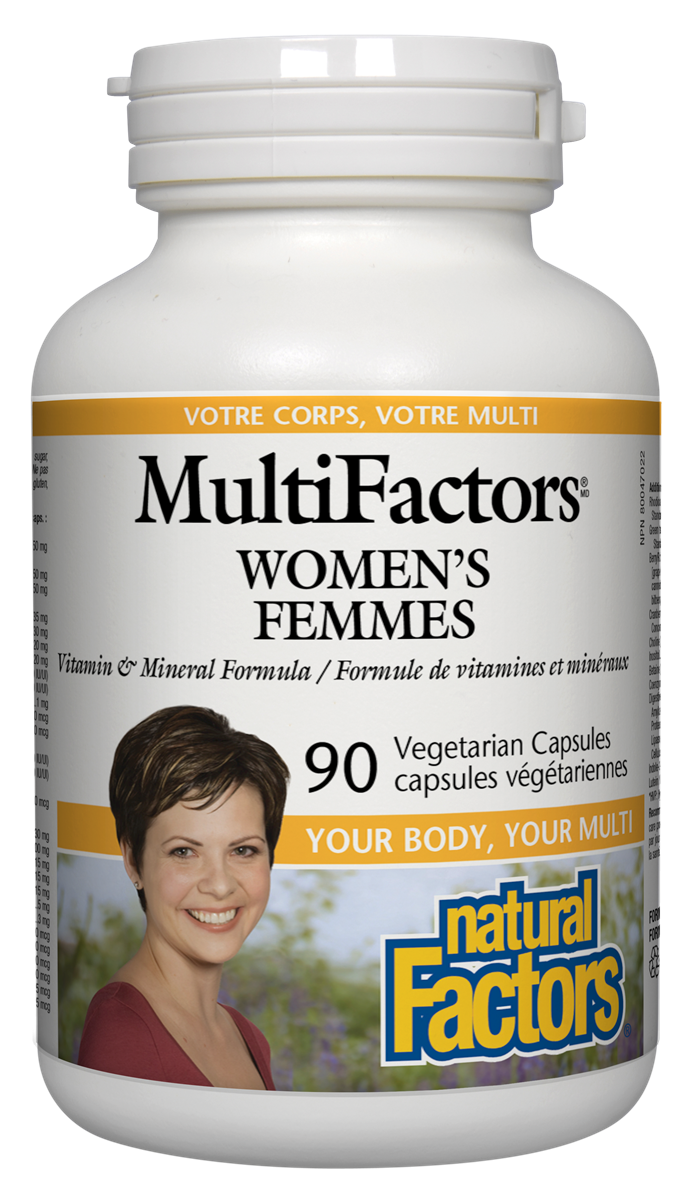 Natural Factors Multifactors Women's 90 VCaps