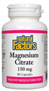 Natural Factors Magnesium Citrate 90Caps