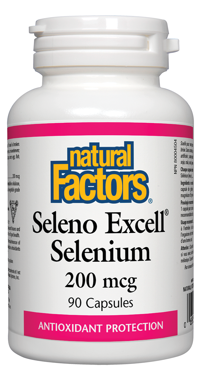 Natural Factors Seleno Excell Selenium 90 Caps