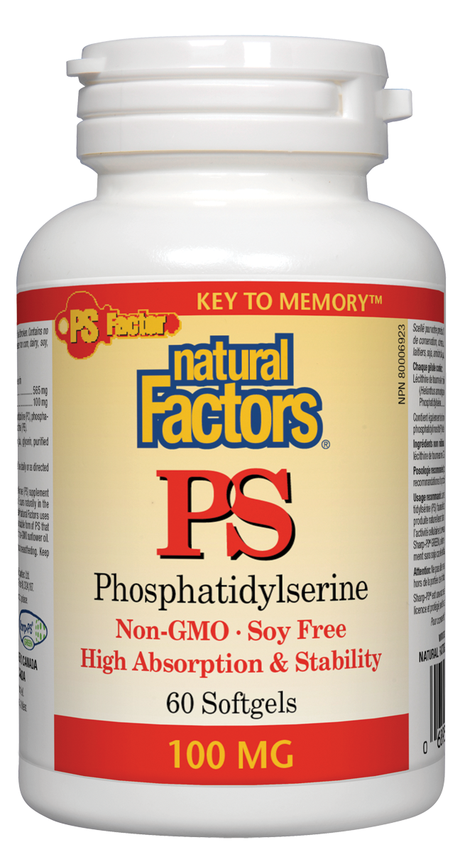 Natural Factors Ps Phosphatidylserine 60sgs