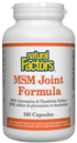 Natural Factors Msm Joint Formula 180Caps
