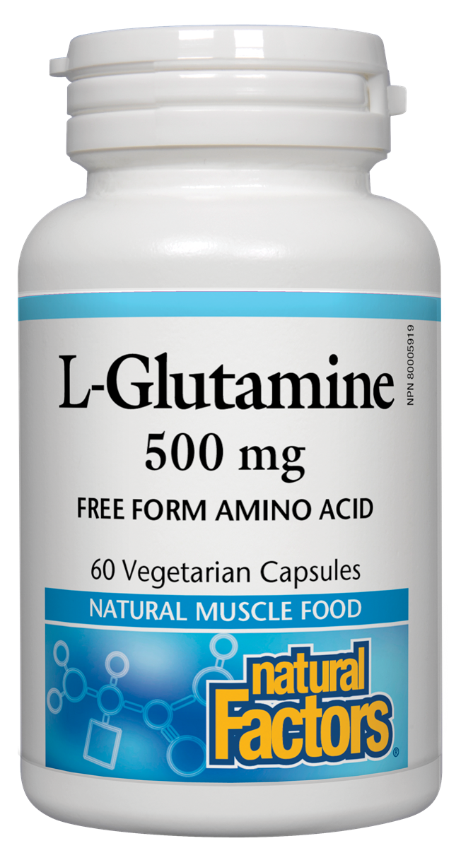 Natural Factors L-Glutamine 60 VCaps