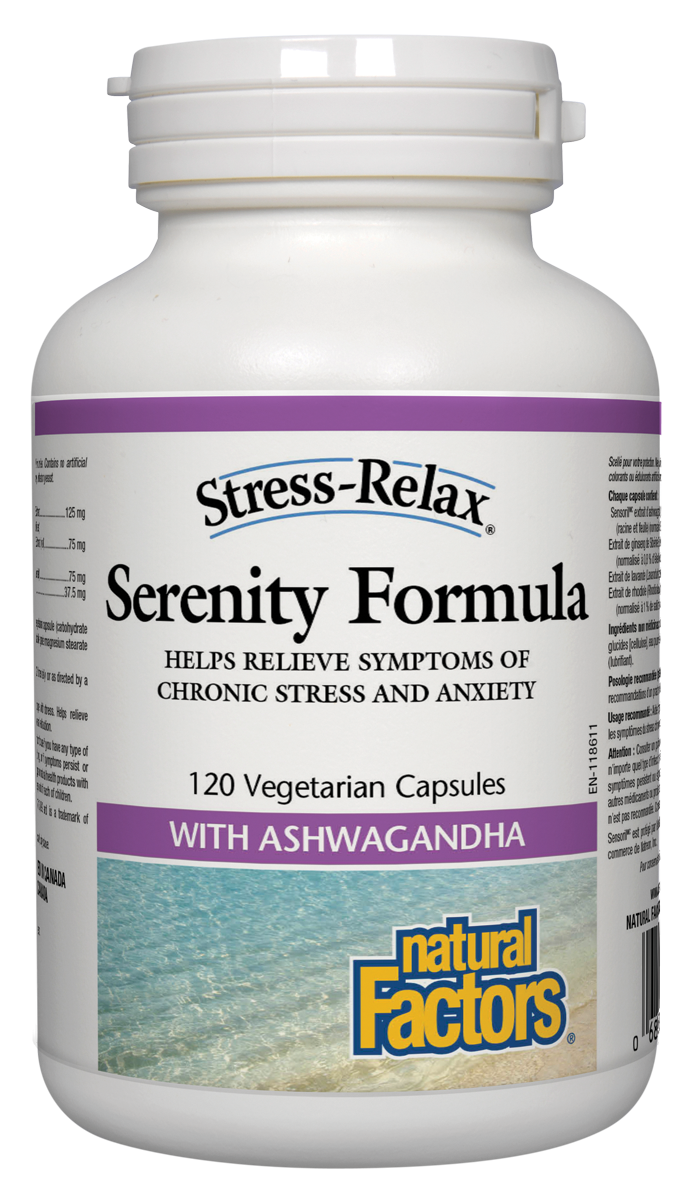 Natural Factors Stress-relax Serenity Formula 120 VCaps