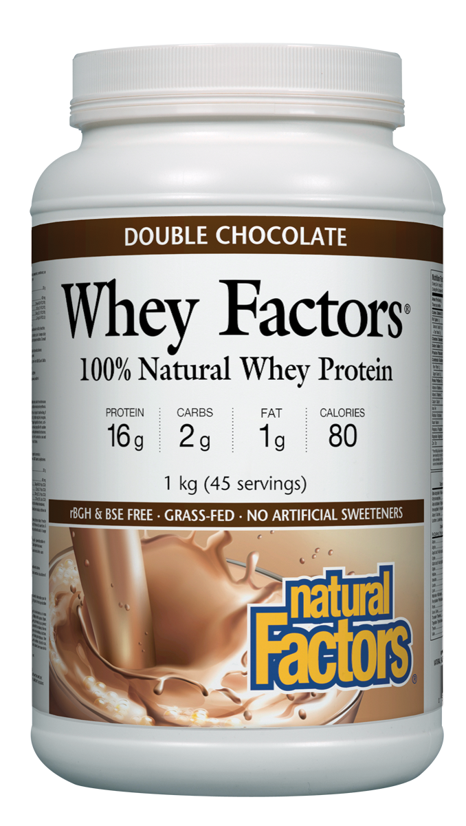 Natural Factors Whey Protein Powder 1 Kg
