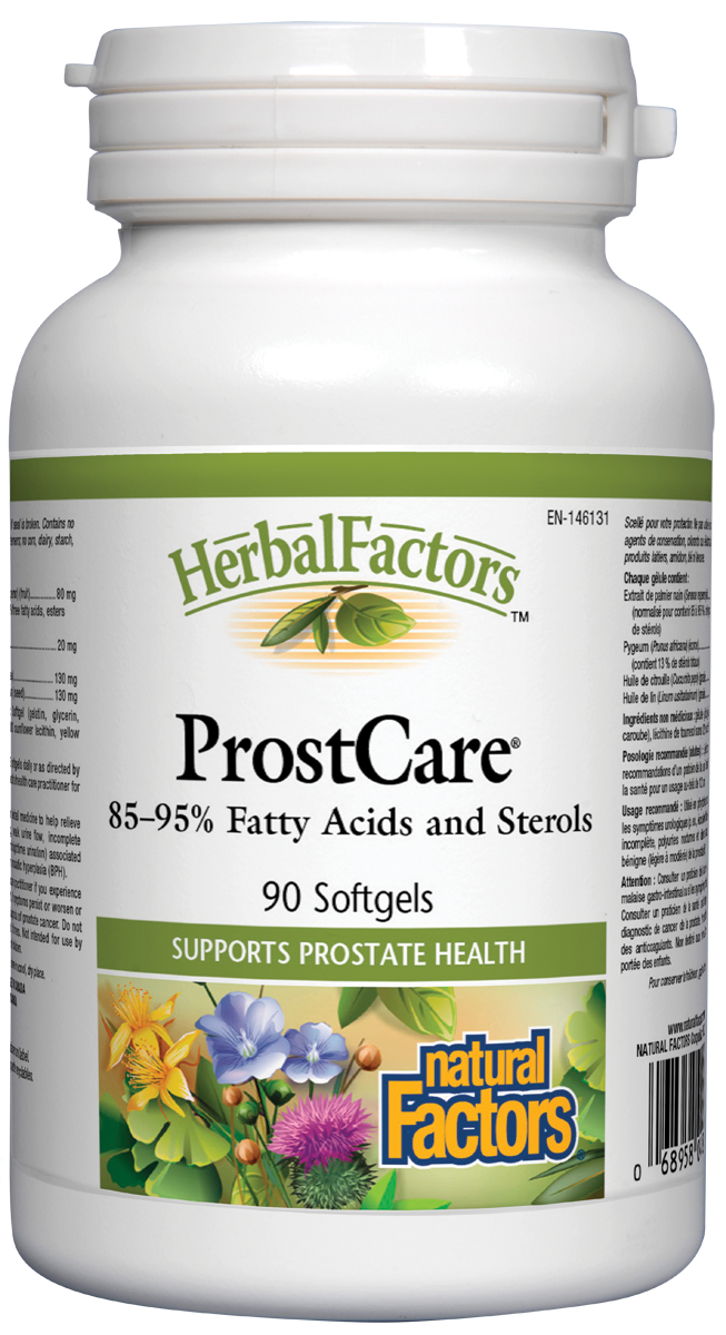 Natural Factors Herbal Factors Prostcare 90sgs
