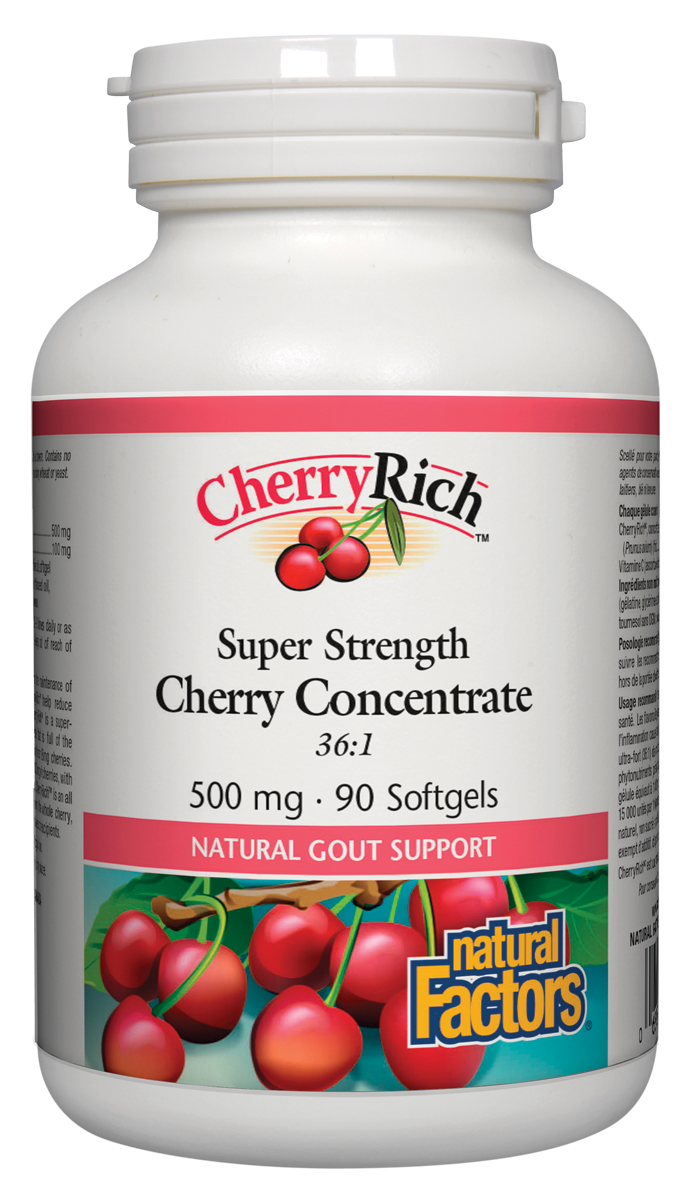 Natural Factors Cherryrich Super Strength 90sgs