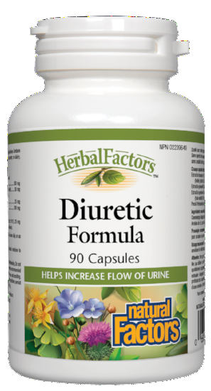 Natural Factors Herbal Factors Diuretic Formula 90Caps