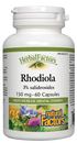 Natural Factors Herbal Factors Rhodiola 60Caps