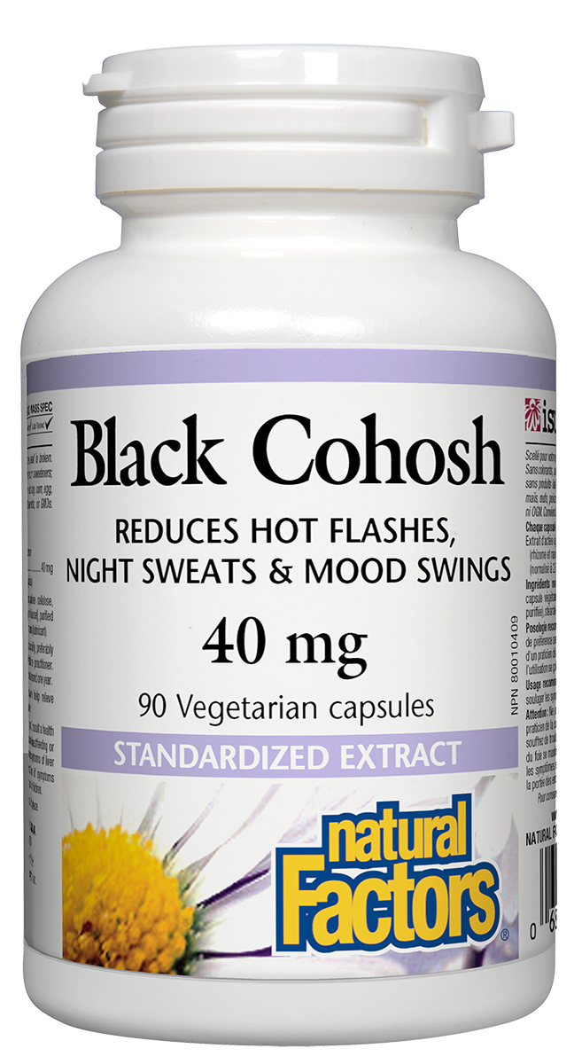 Natural Factors Black Cohosh 90 VCaps