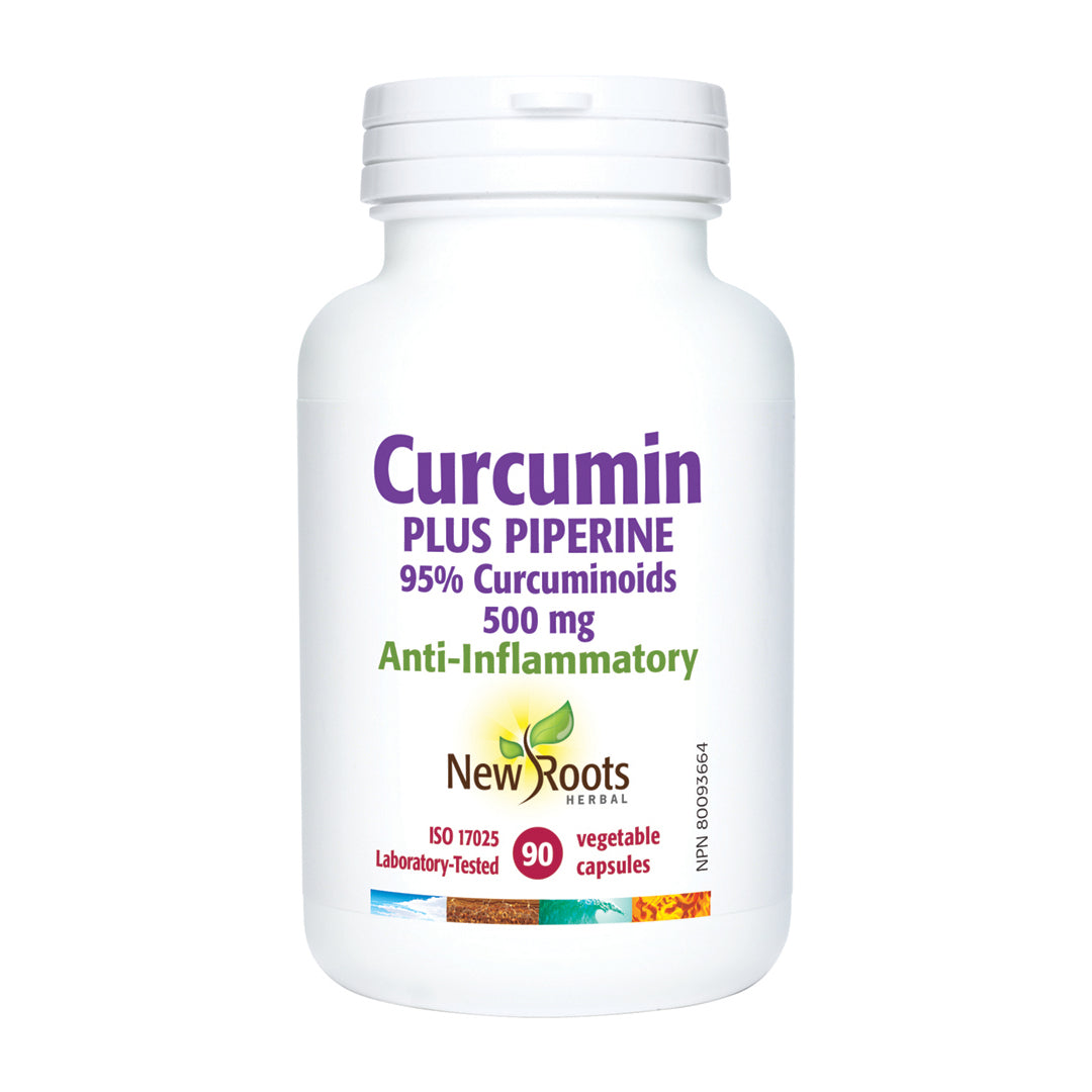 New Roots Curcumin Plus Piperine