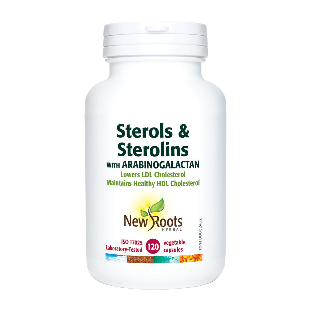 New Roots Sterols & Sterolins with Arabinogalactan