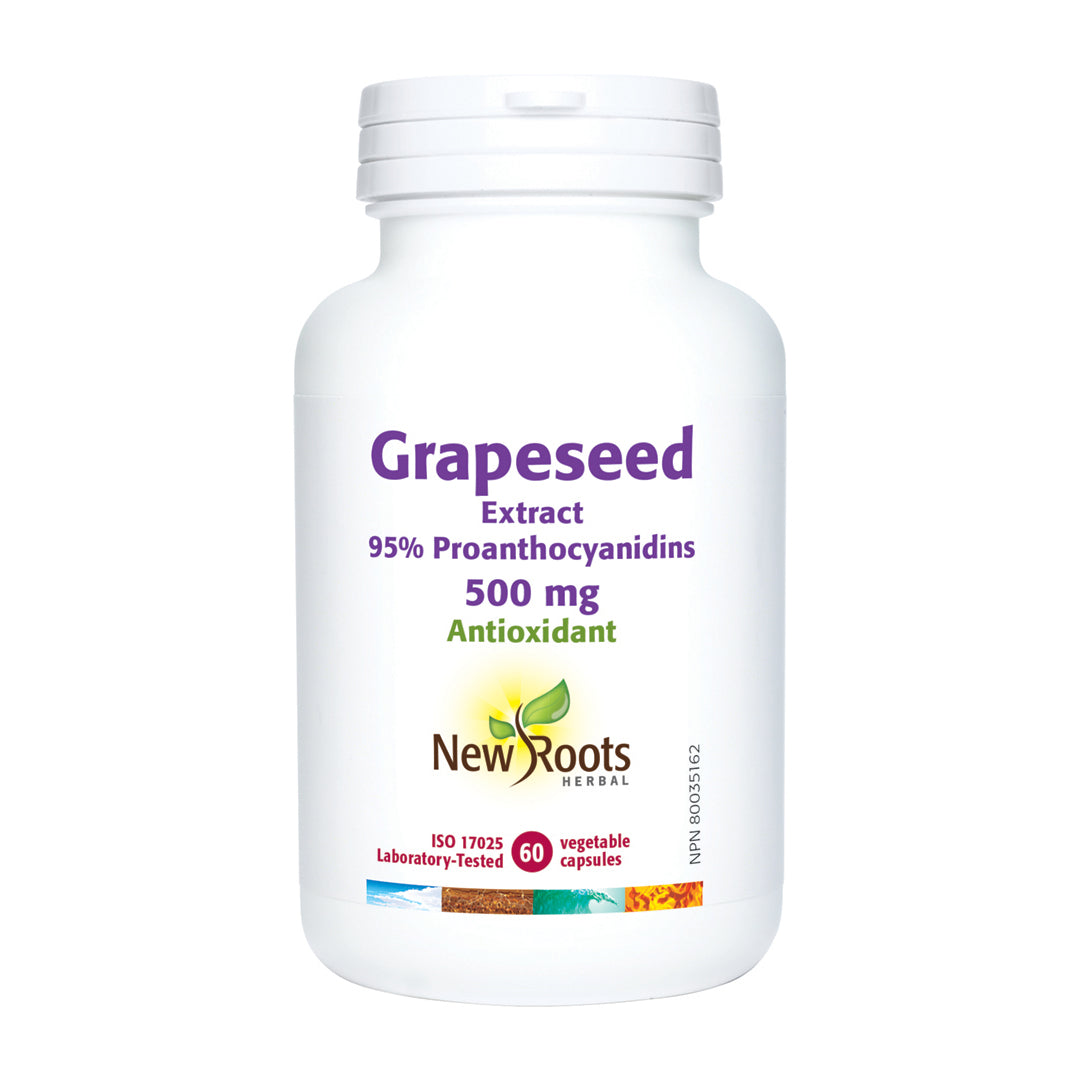 New Roots Grapeseed Extract 500mg 60 VCaps