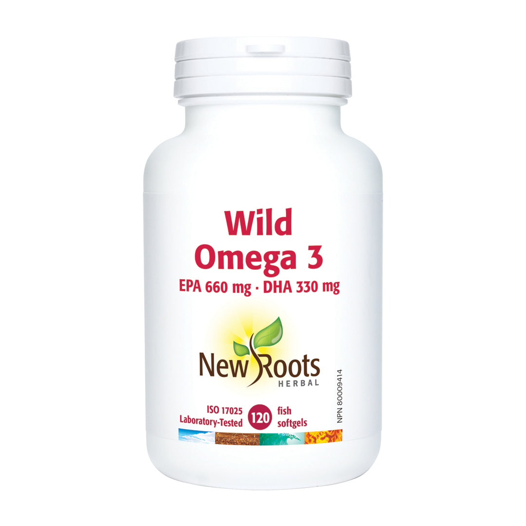 New Roots Wild Omega-3 660 Epa 330 Dha 120 Sgs